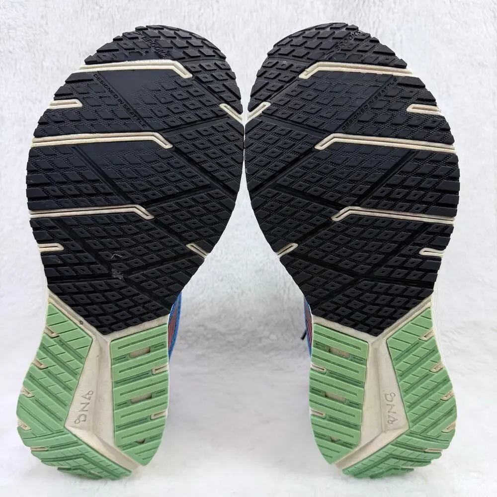 Brooks Revel 6 Mens Running Shoes Blue Black Size 9.5 D Athletic Sneaker